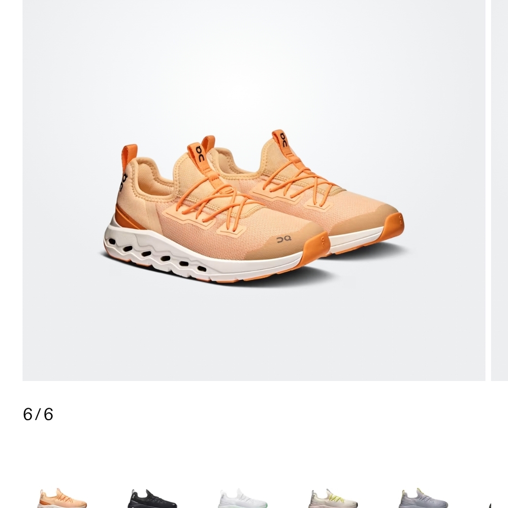 On Running Kids' Peach Sneakers